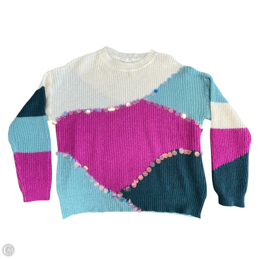 Sweater By Entro In Blue & Purple, Size: S