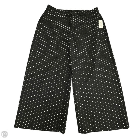 Pants Wide Leg By Eloquii In Black & White, Size: 20