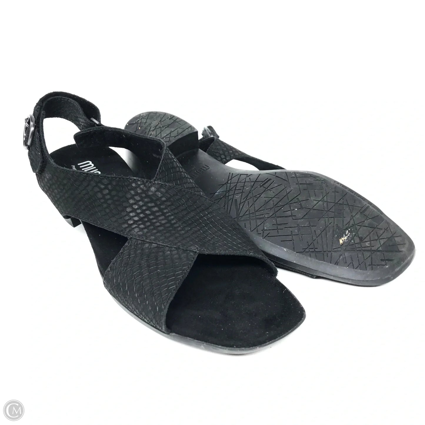 Sandals Heels Block By Munro In Black, Size: 10