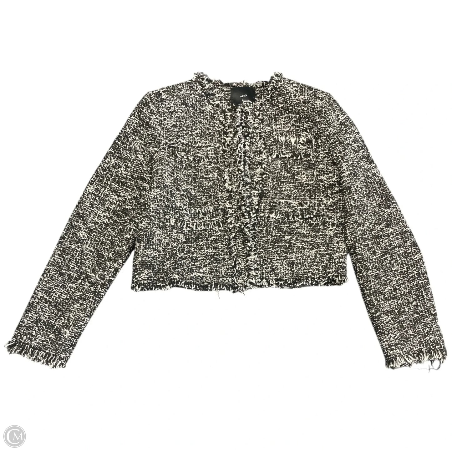 Blazer By Mng In Black & White, Size: M