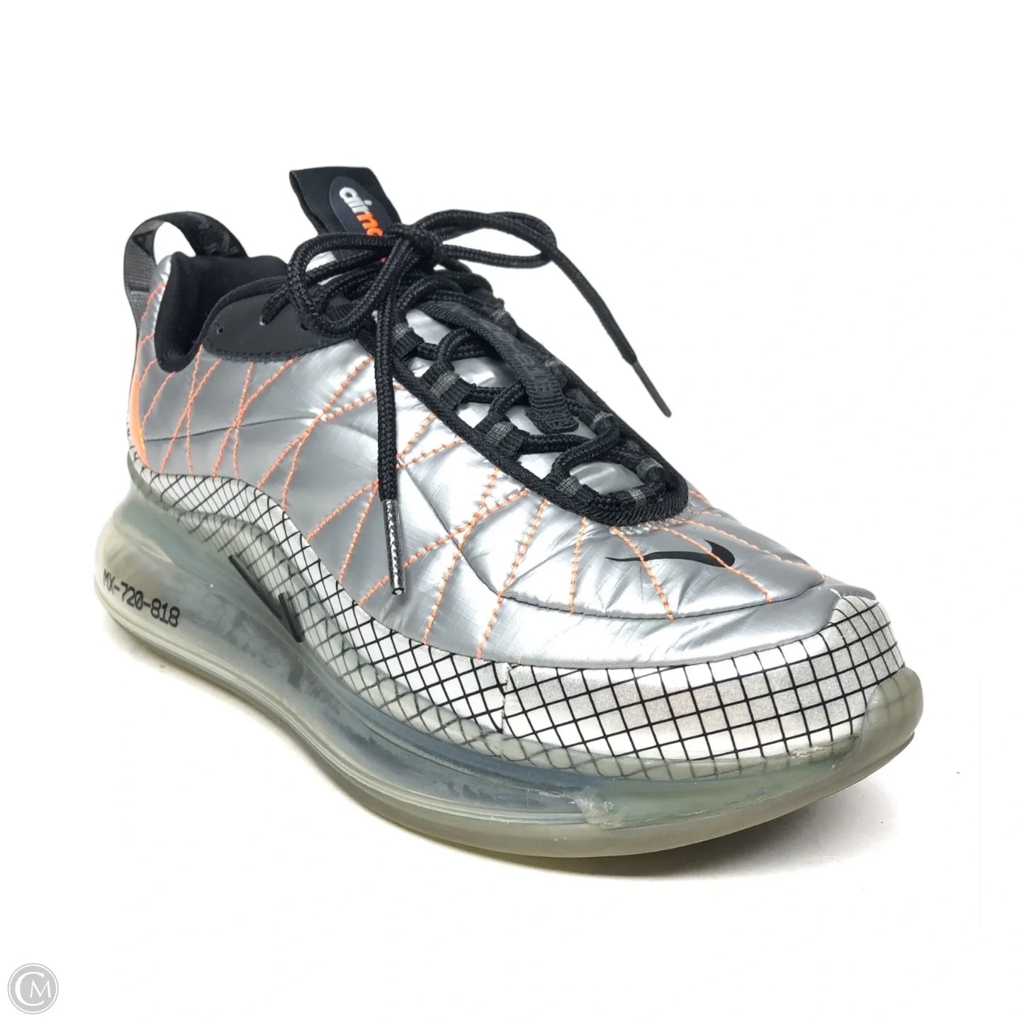 Shoes Sneakers By Nike In Silver, Size: 6.5