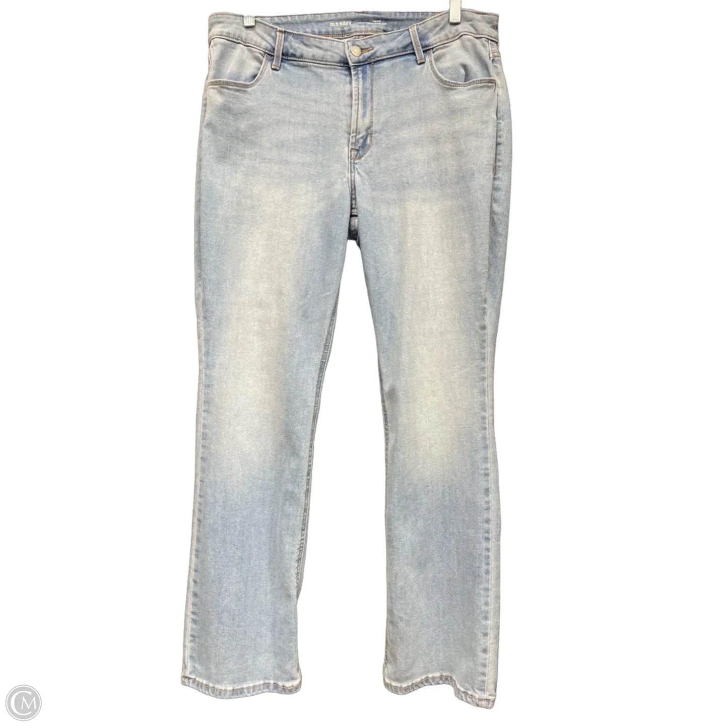 Jeans Boot Cut By Old Navy In Blue Denim, Size: 14