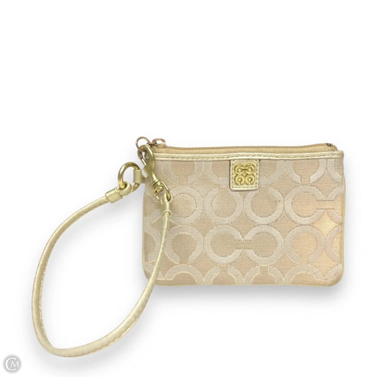 Wristlet Designer By Coach, Size: Small