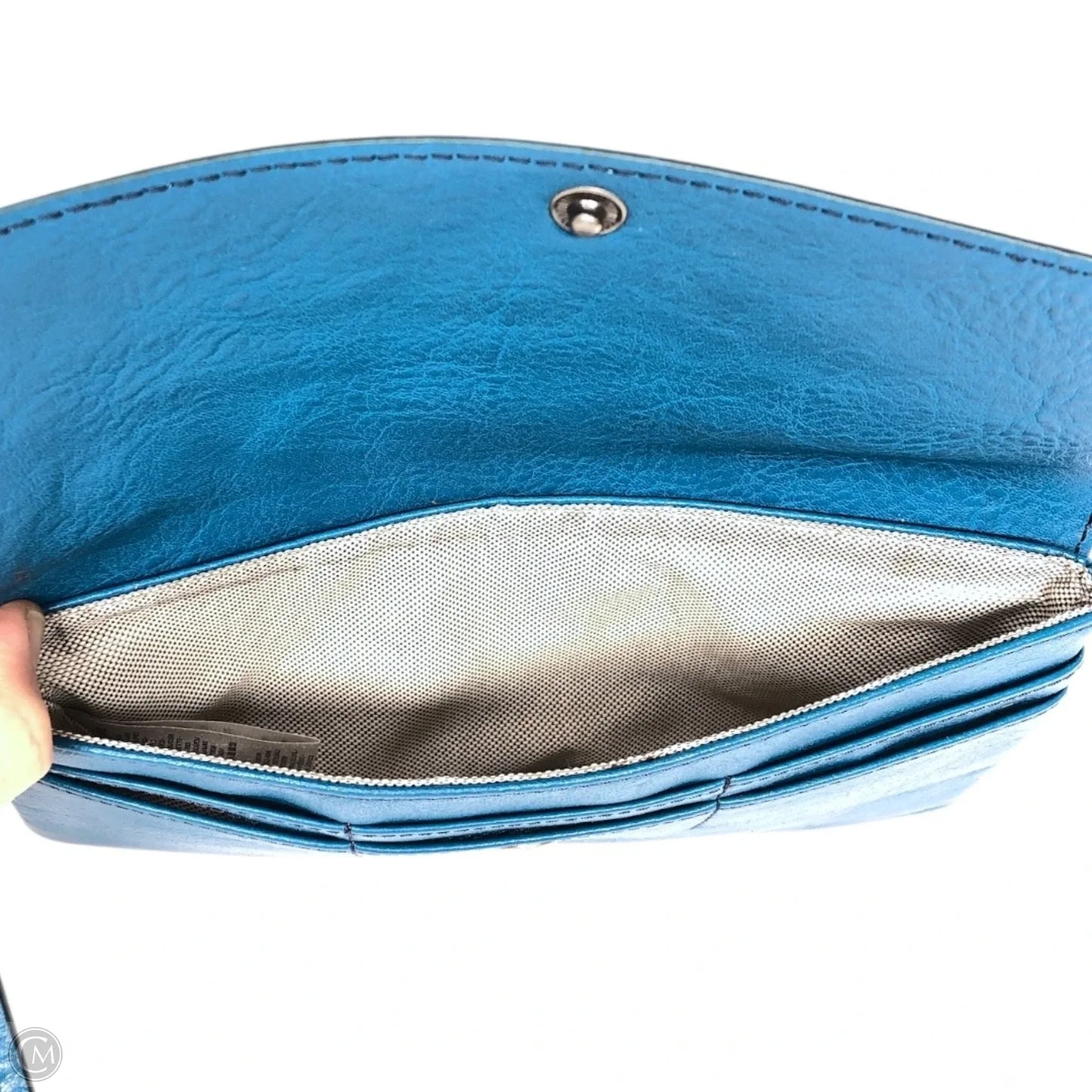 Wristlet Leather By Fossil, Size: Small