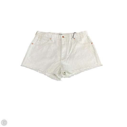 Shorts By Wrangler In White Denim, Size: 8