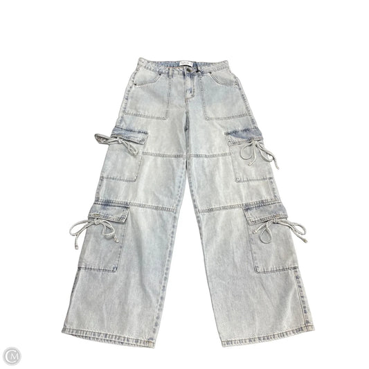 Jeans Wide Leg By Vanilla Star In Blue Denim, Size: 10