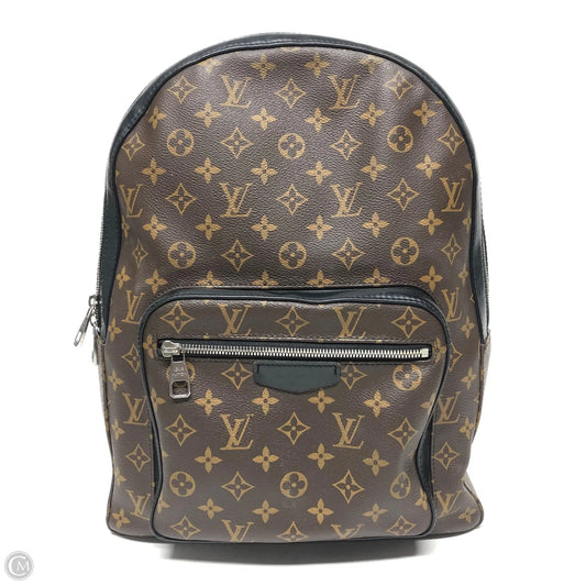 Backpack Luxury Designer By Louis Vuitton, Size: Large