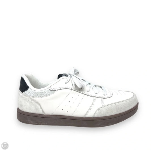 Shoes Sneakers By Vionic In Grey & White, Size: 10