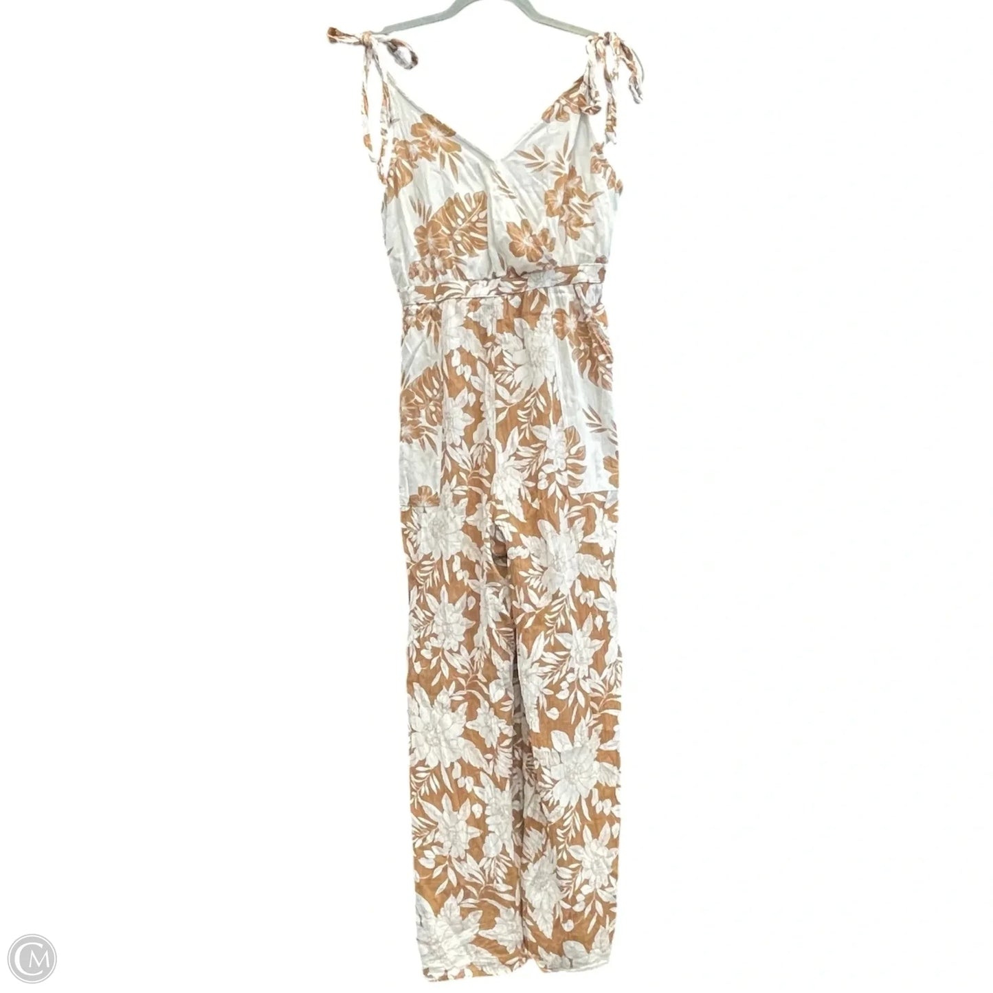Jumpsuit By American Eagle In Brown & White, Size: M