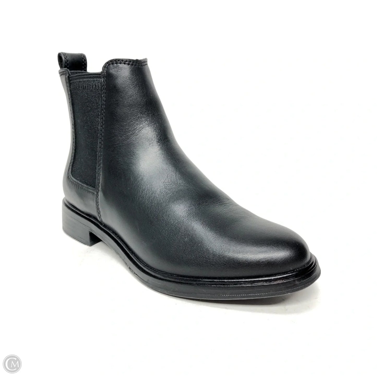 Boots Ankle Heels By Clarks In Black, Size: 6