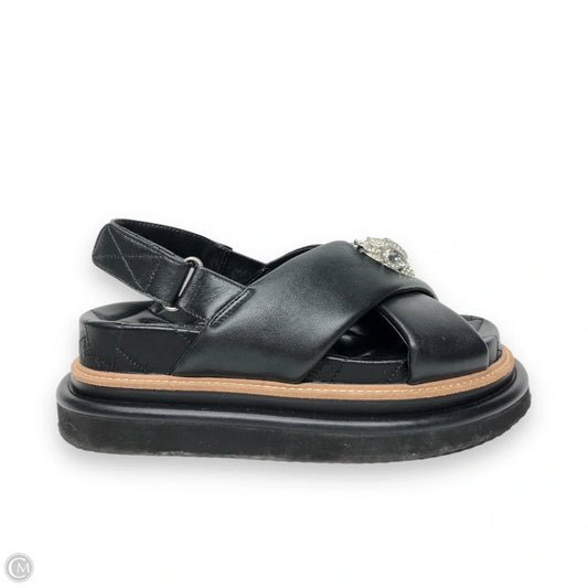 Sandals Designer By Kurt Geiger In Black, Size: 9