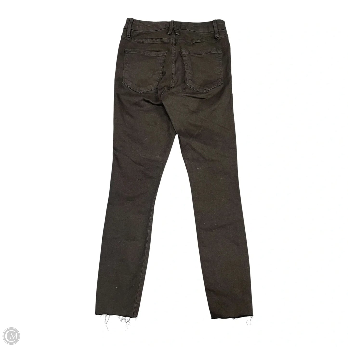 Jeans Skinny By Good American In Black Denim, Size: 6