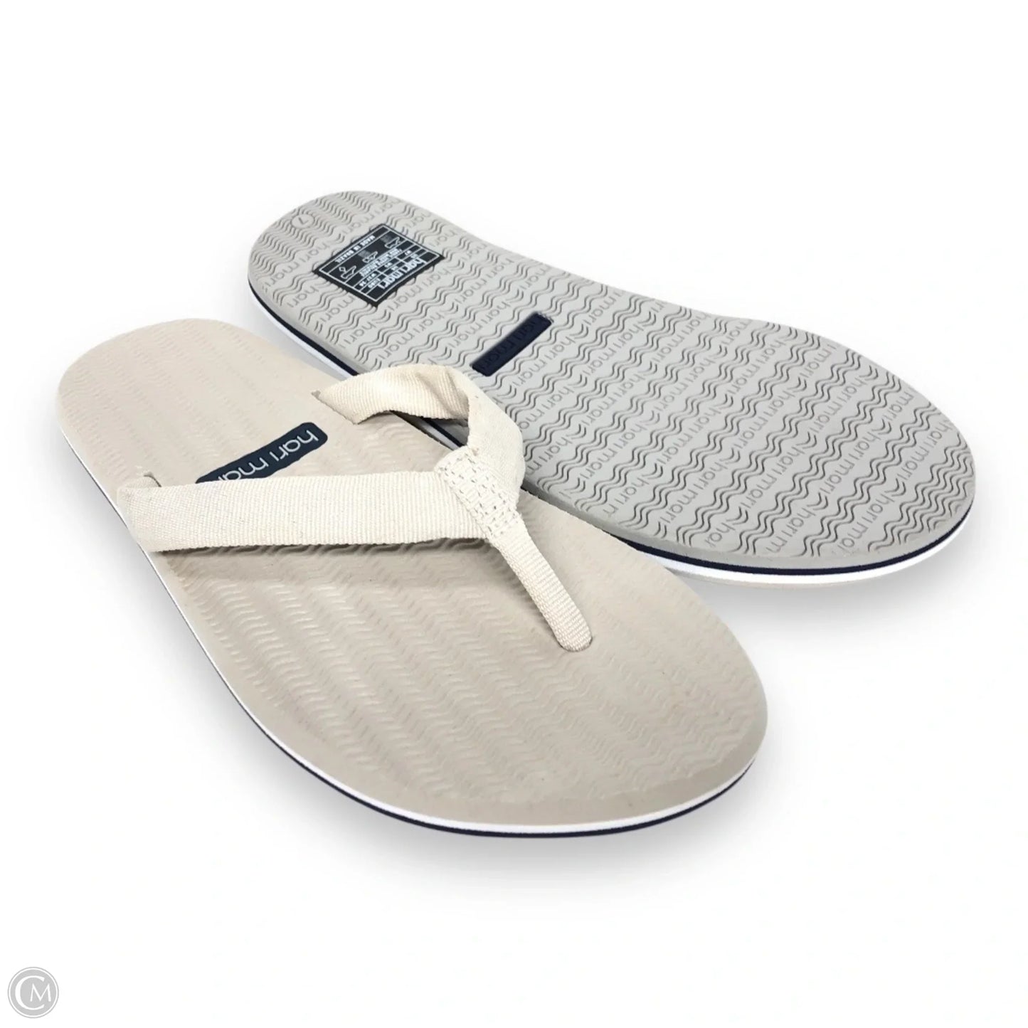 Sandals Flats By Clothes Mentor In Grey, Size: 7