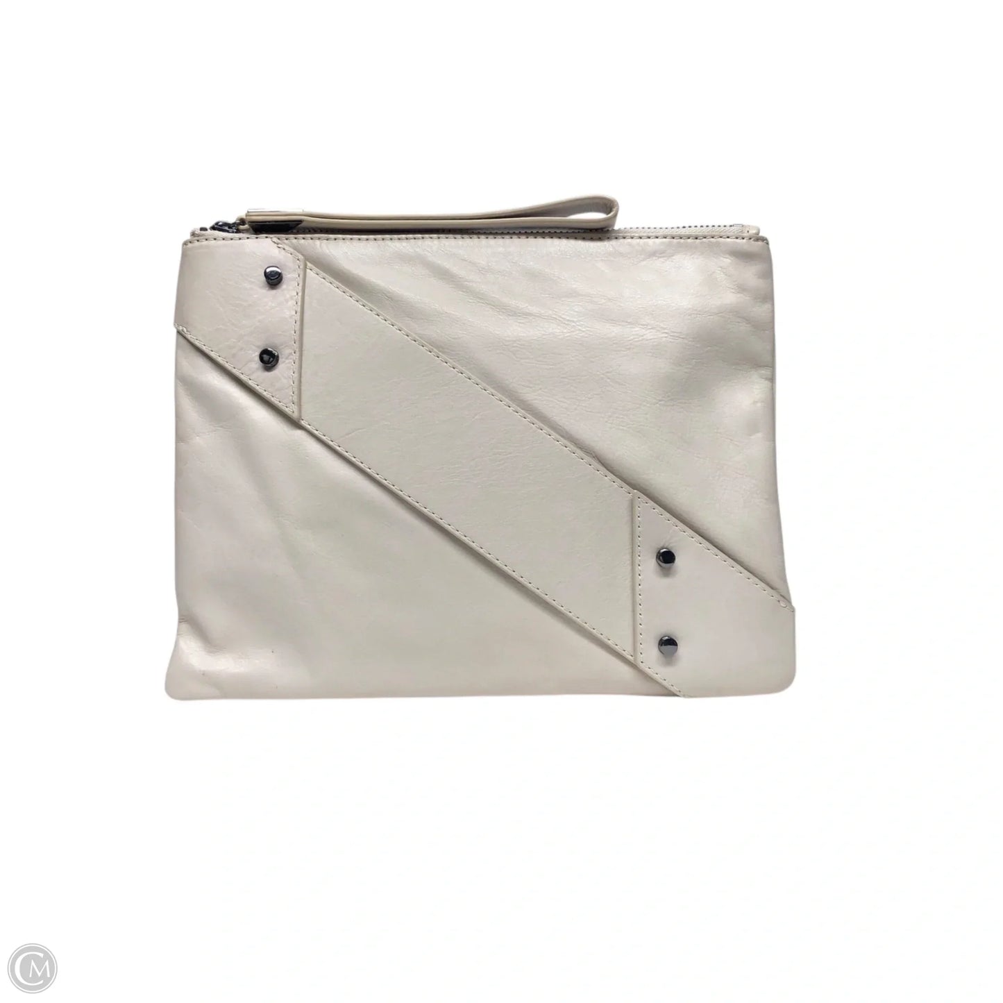 Clutch Leather By Botkier, Size: Large