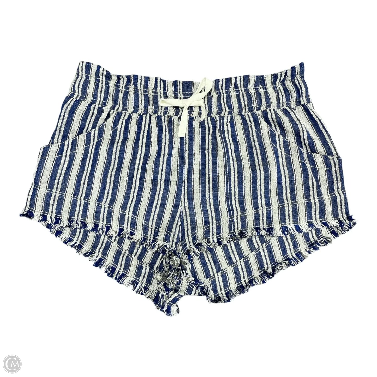 Shorts By Bdg In Blue & White, Size: L