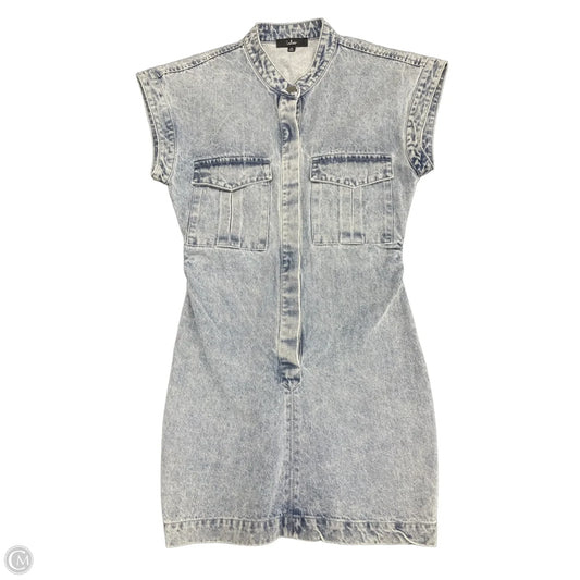 Dress Casual Short By Lulus In Blue Denim, Size: Xs