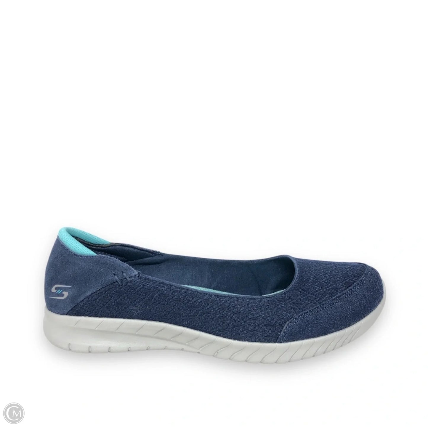 Shoes Flats By Skechers In Navy, Size: 11