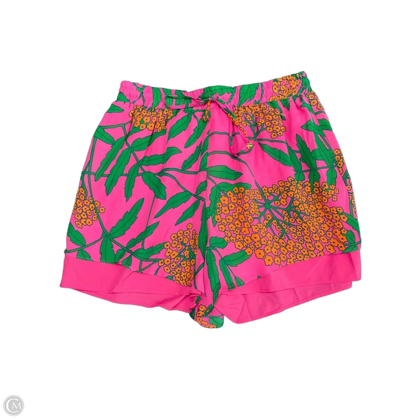 Shorts By Julie Brown In Green & Pink, Size: M
