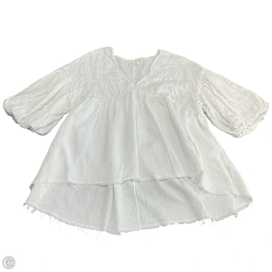 Tunic Short Sleeve By We The Free In White, Size: M