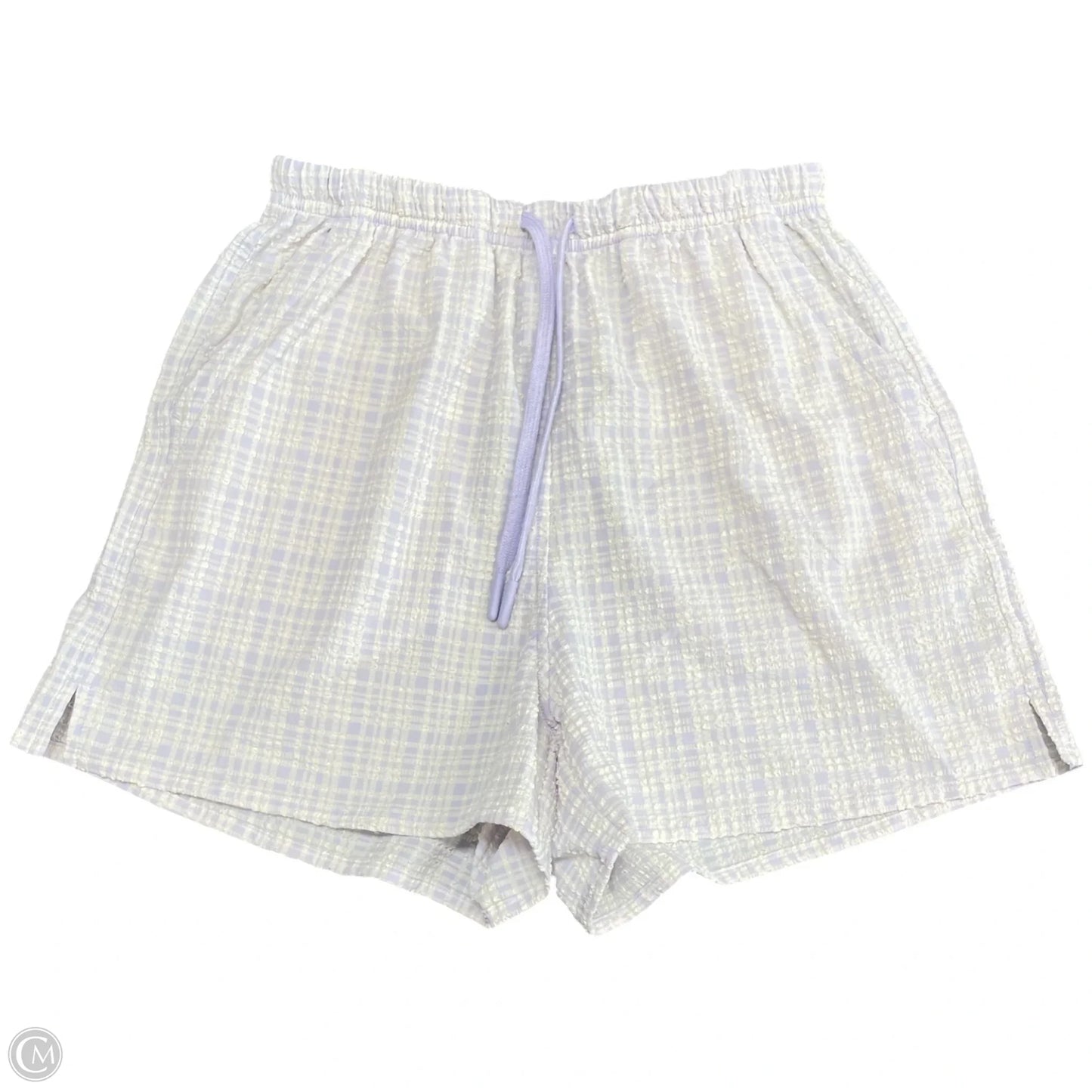 Athletic Shorts By Lululemon In Purple, Size: Xxs
