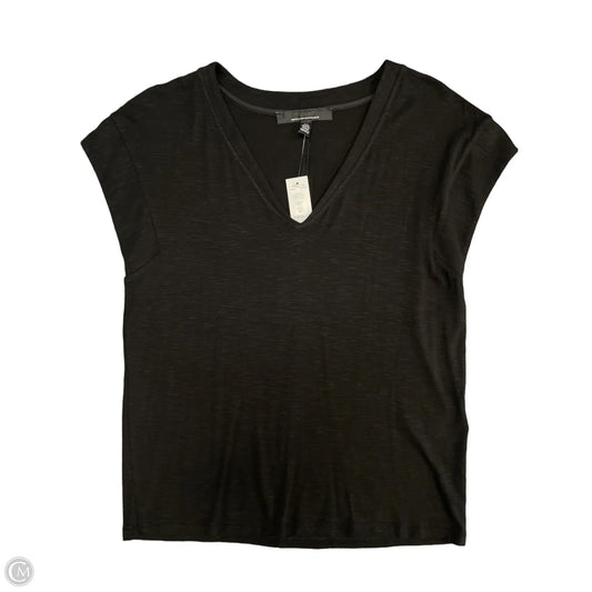 Top Short Sleeve By White House Black Market In Black, Size: Xs