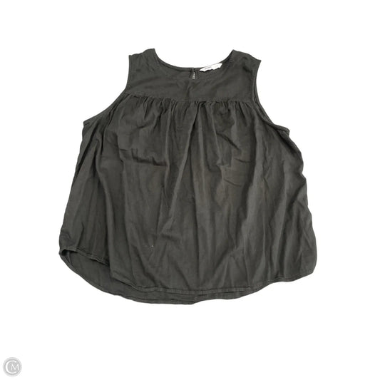 Top Sleeveless Basic By Sonoma In Black, Size: 2x