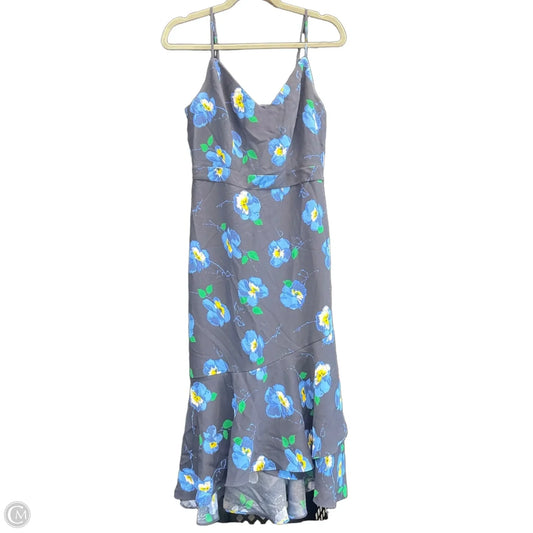 Dress Casual Midi By Banana Republic In Navy, Size: 6