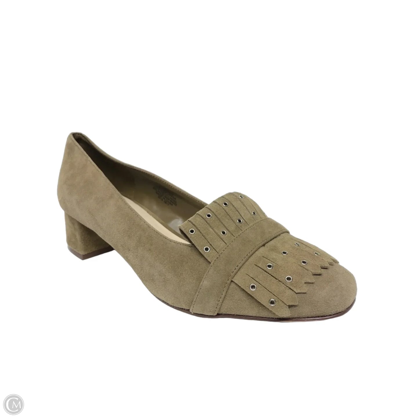 Shoes Heels Block By Nine West In Taupe, Size: 10