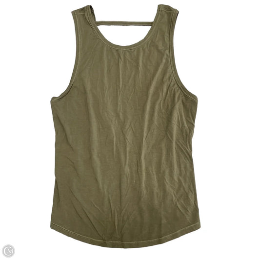 Athletic Tank Top By Lululemon In Green, Size: Xs
