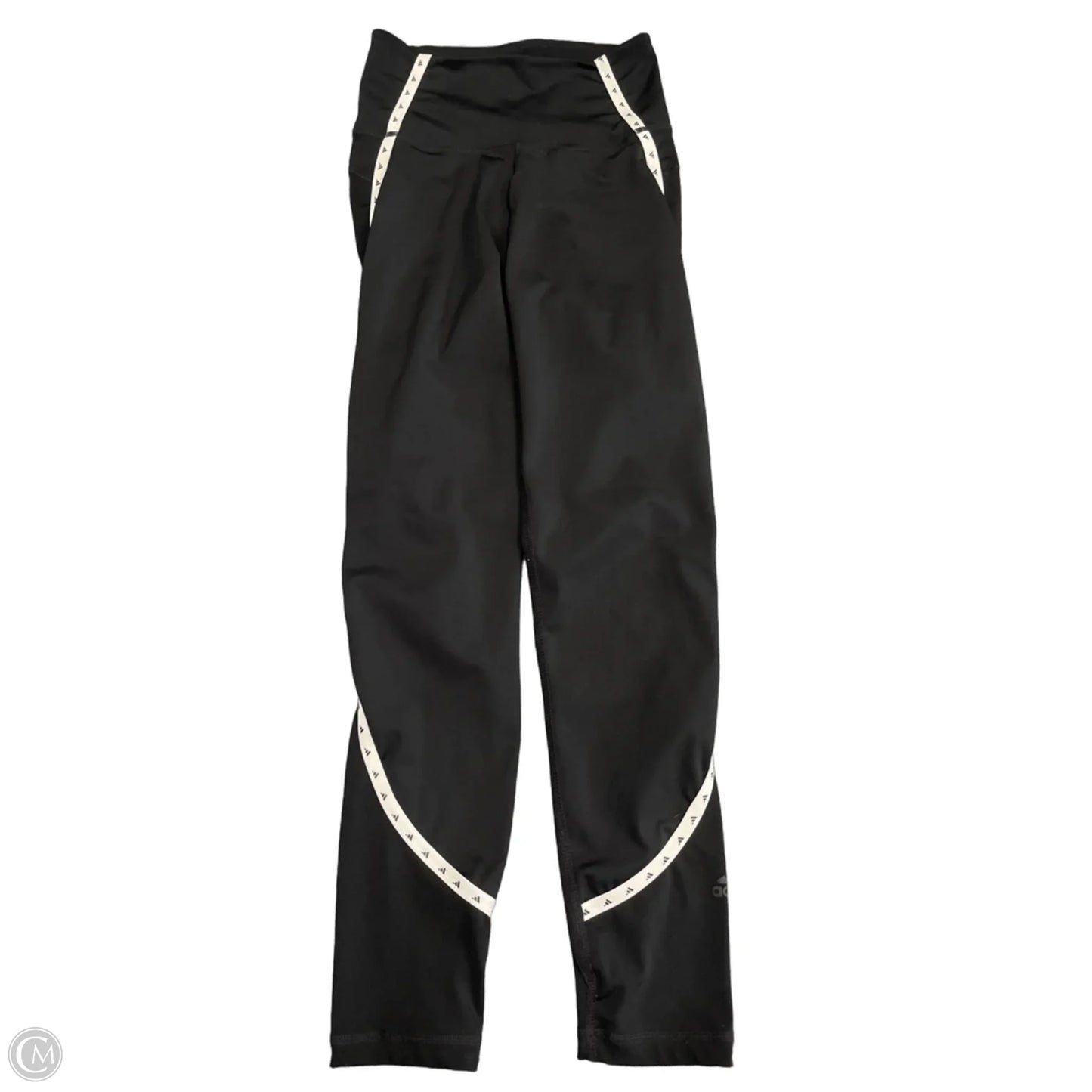 Athletic Leggings By Adidas In Black, Size: Xs