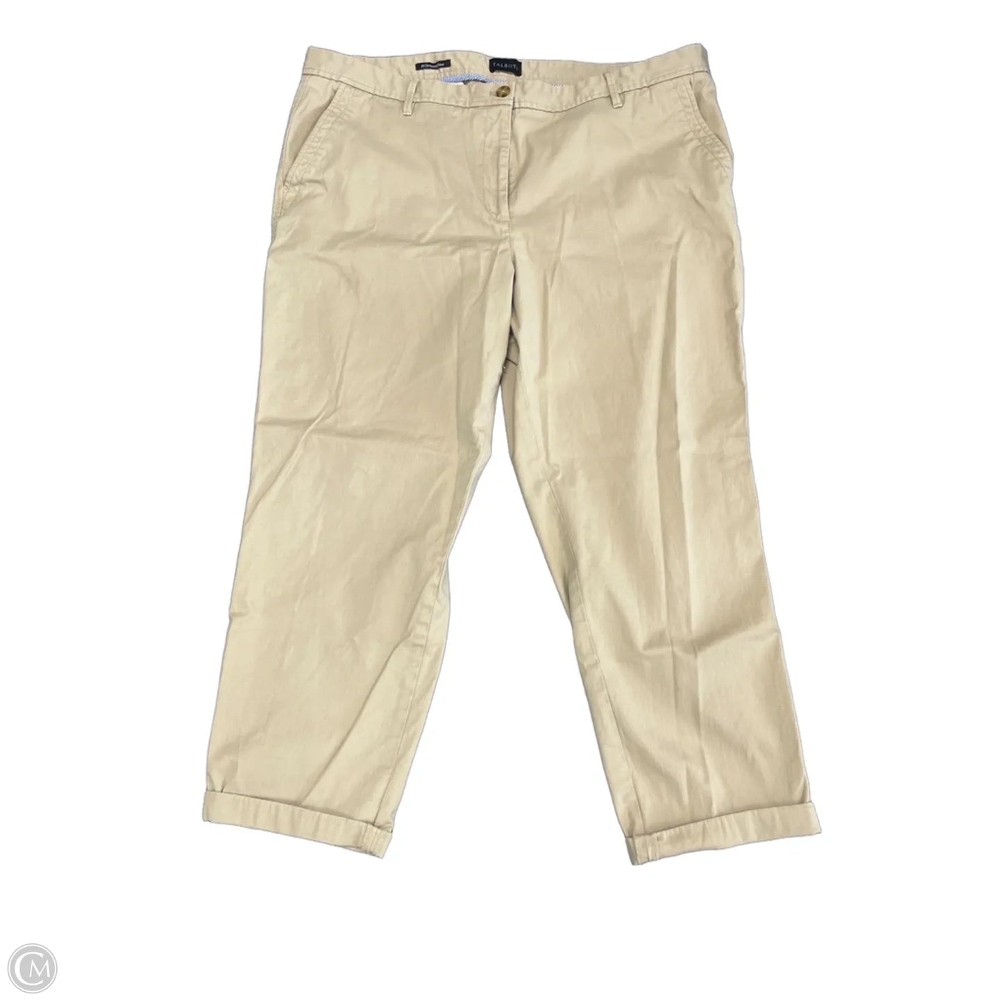 Pants Chinos & Khakis By Talbots In Beige, Size: 18