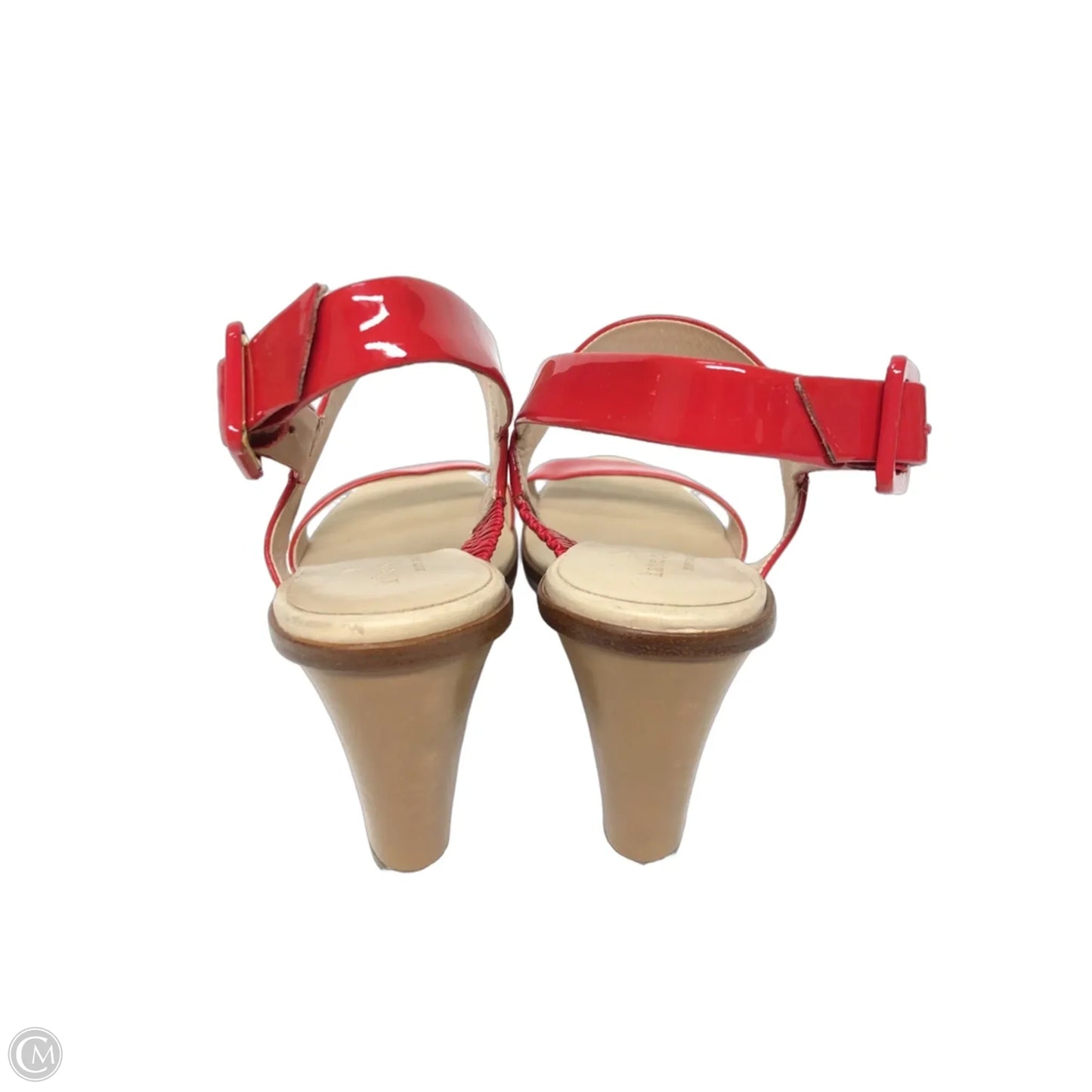 Sandals Designer By Kate Spade In Red, Size: 8