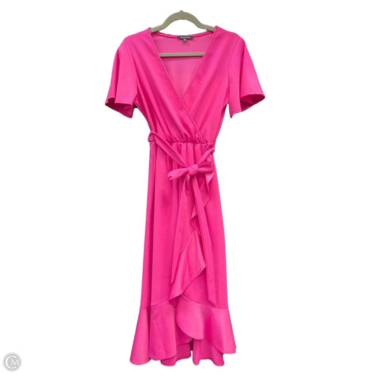 Dress Casual Midi By Marina In Pink, Size: S
