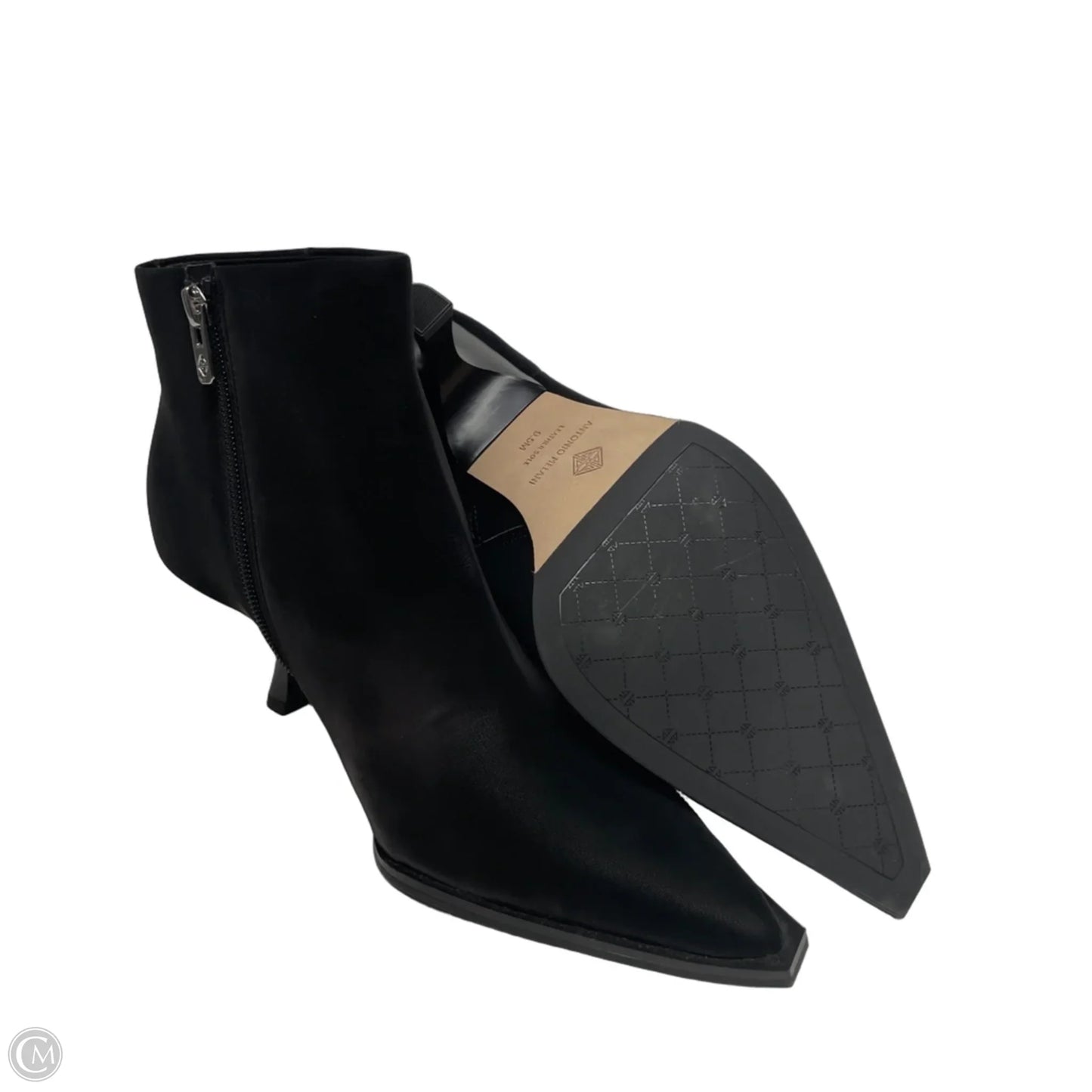 Boots Ankle Heels By Antonio Melani In Black, Size: 9.5