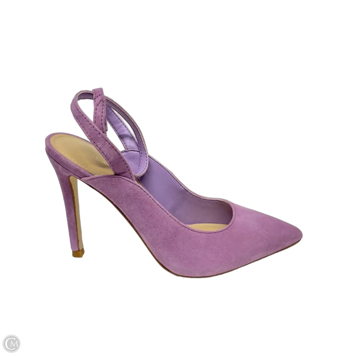 Shoes Heels Stiletto By Guess In Purple, Size: 5