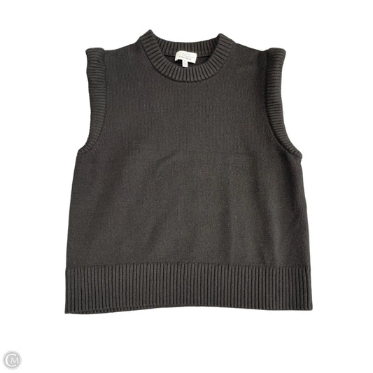 Vest Sweater By Cmc In Black, Size: L