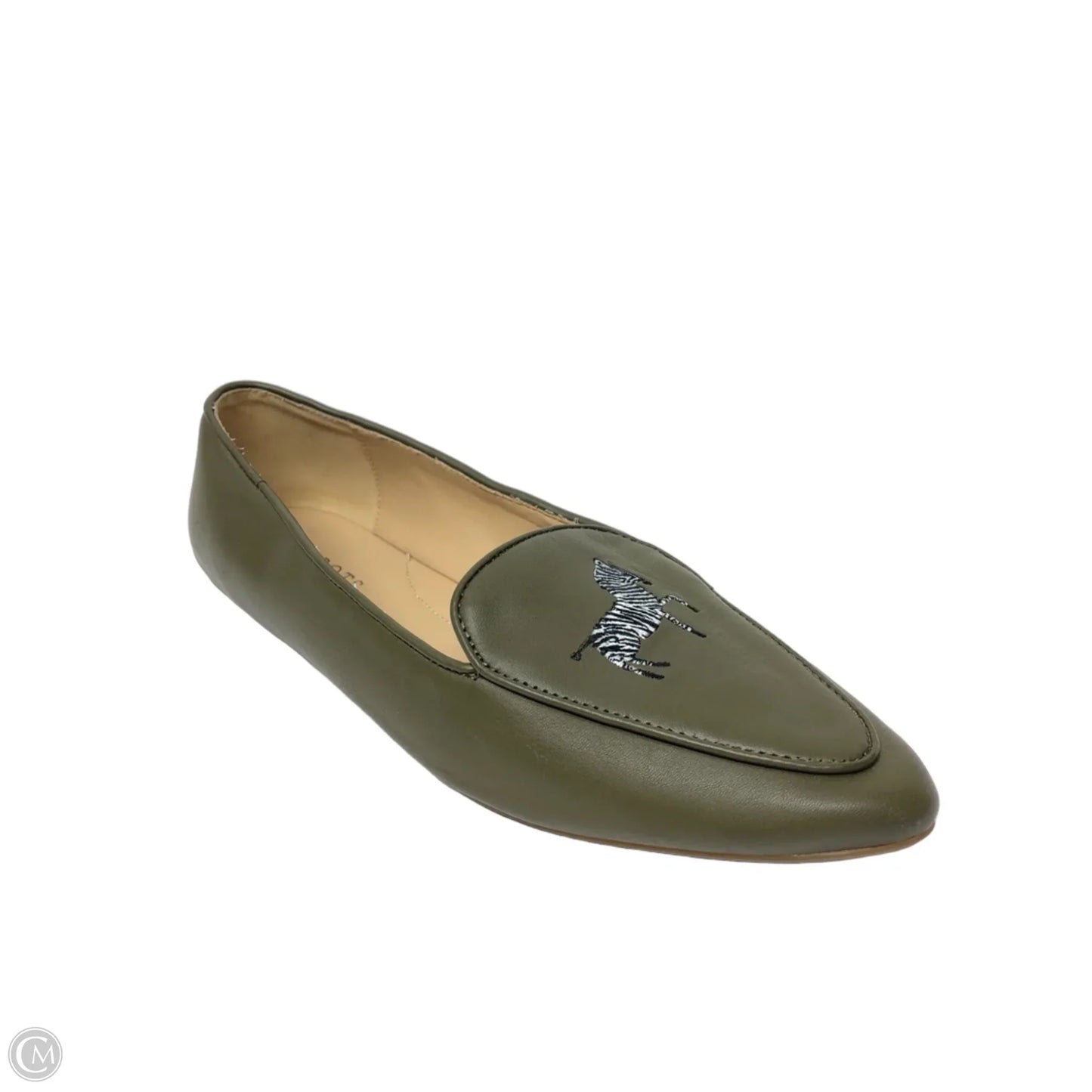 Shoes Flats By Talbots In Green, Size: 9