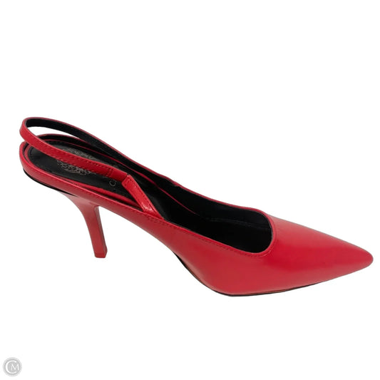 Shoes Heels Stiletto By Vince Camuto In Red, Size: 8.5