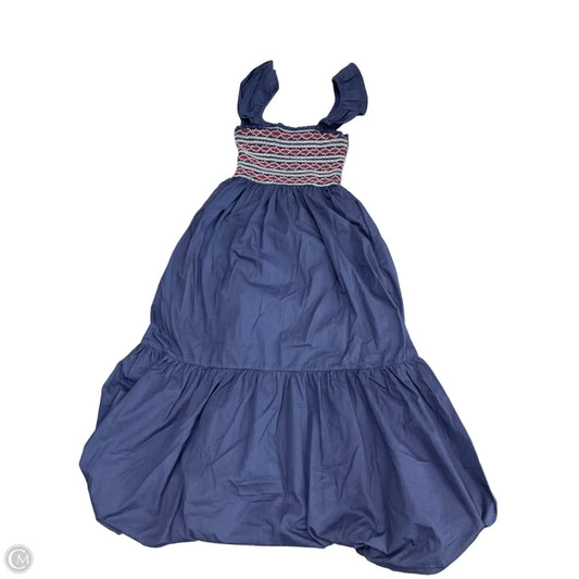 Dress Casual Midi By Tcec In Navy, Size: S