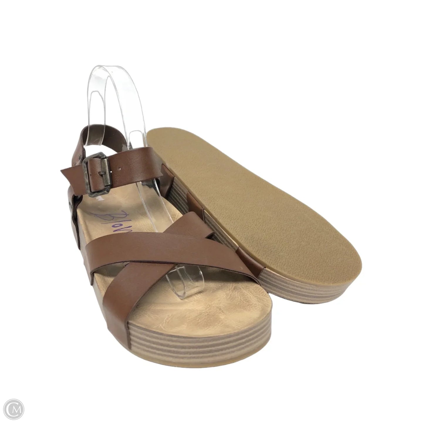 Sandals Flats By Blowfish In Brown, Size: 8.5