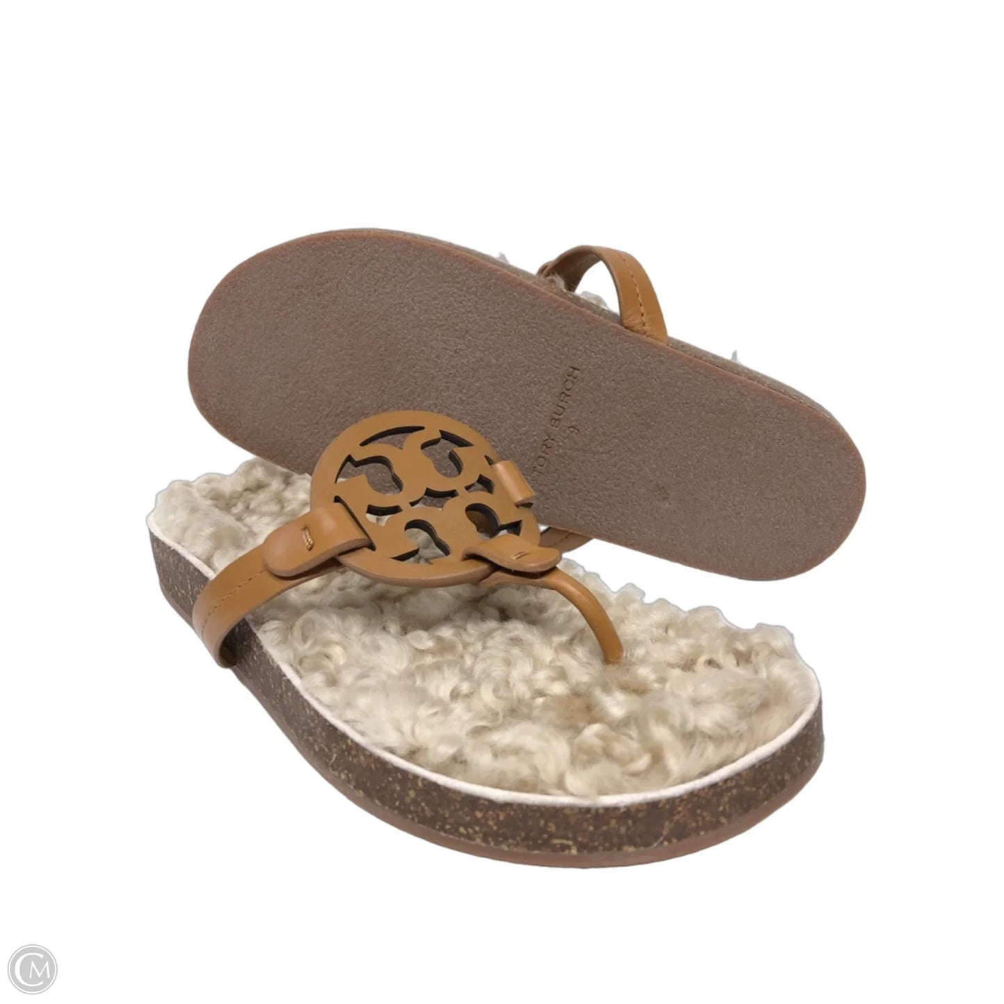 Sandals Designer By Tory Burch In Brown, Size: 9