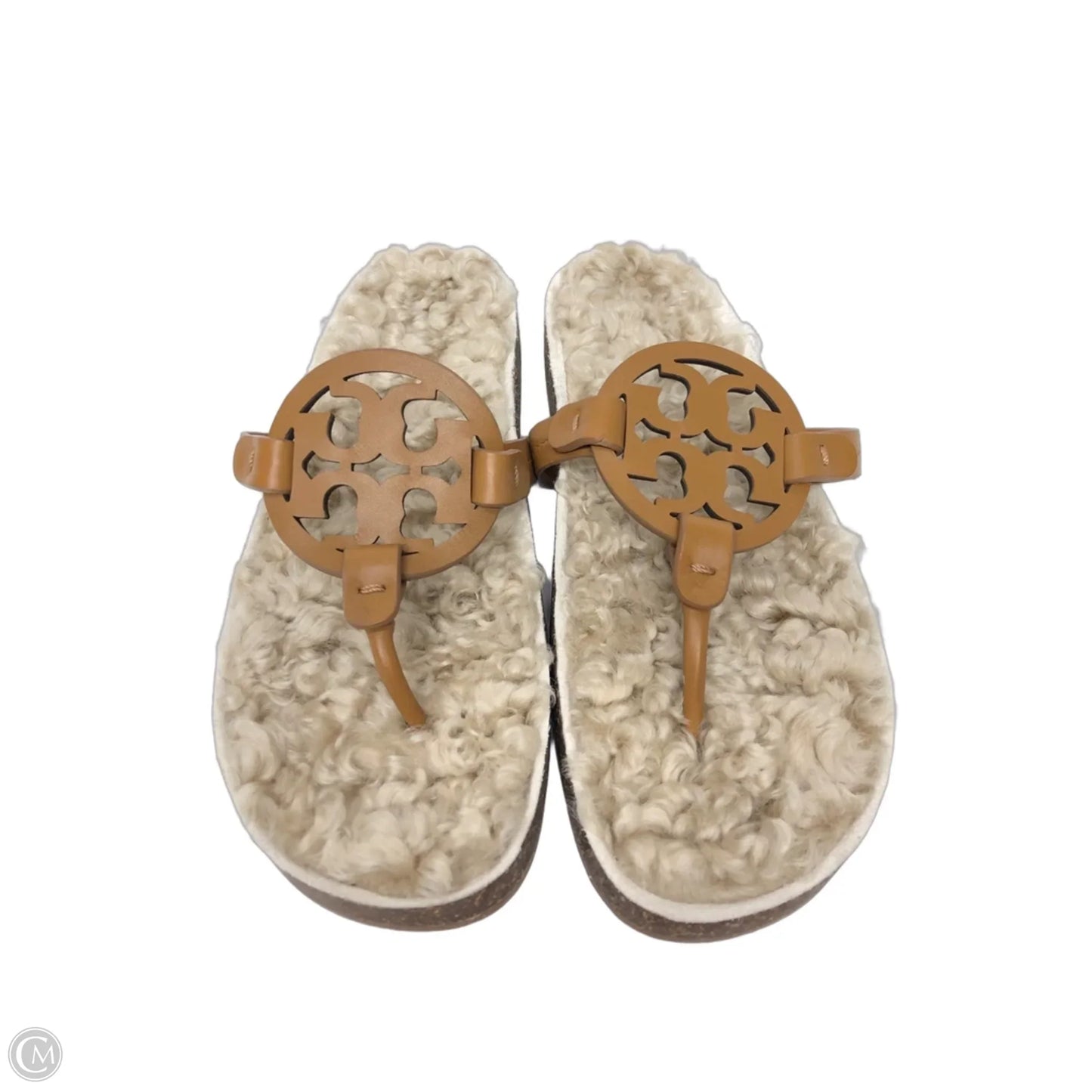 Sandals Designer By Tory Burch In Brown, Size: 9