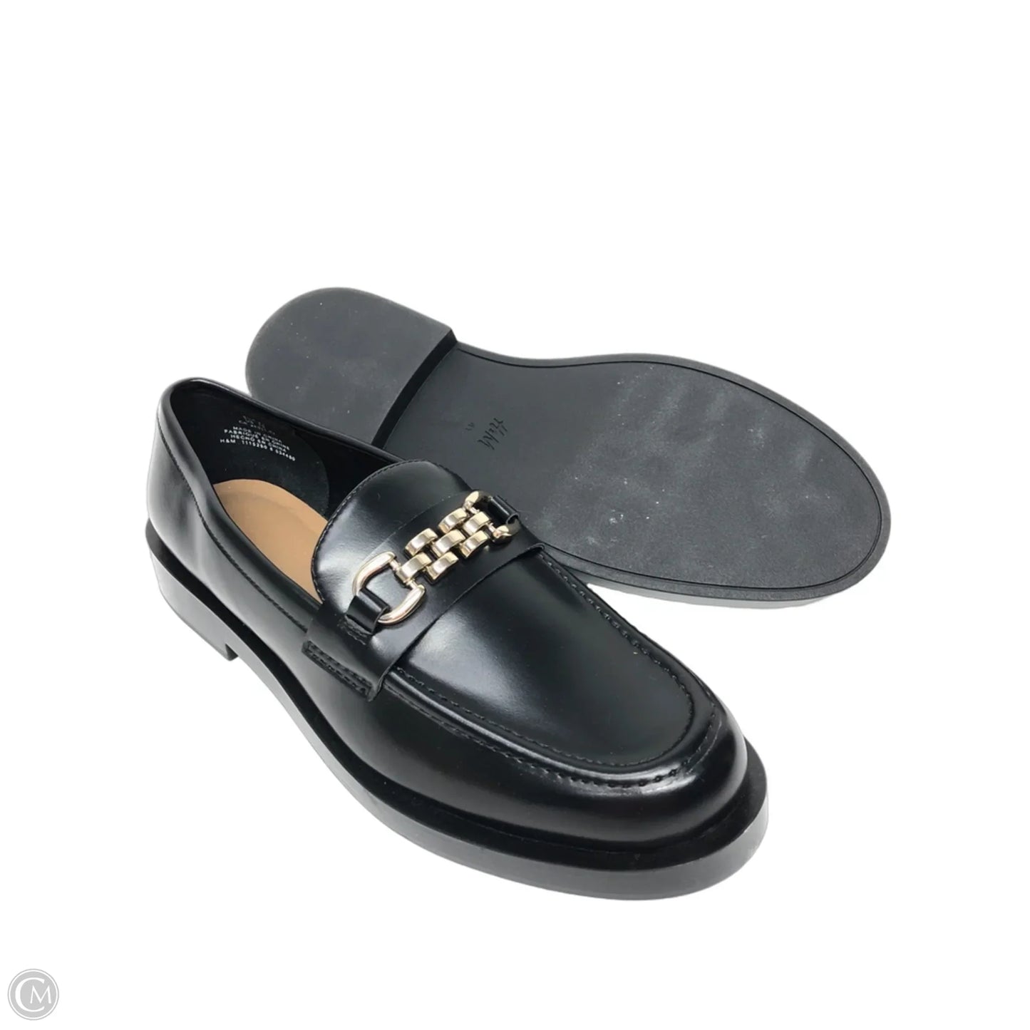 Shoes Flats By H&m In Black, Size: 10