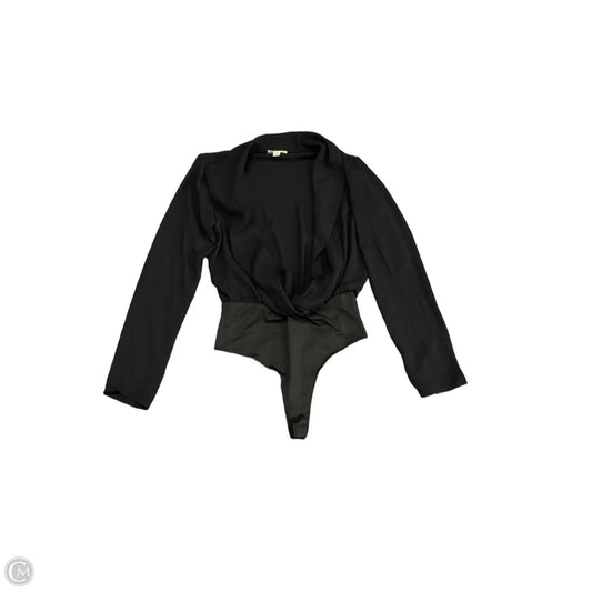 Bodysuit By Open Edit In Black, Size: Xs