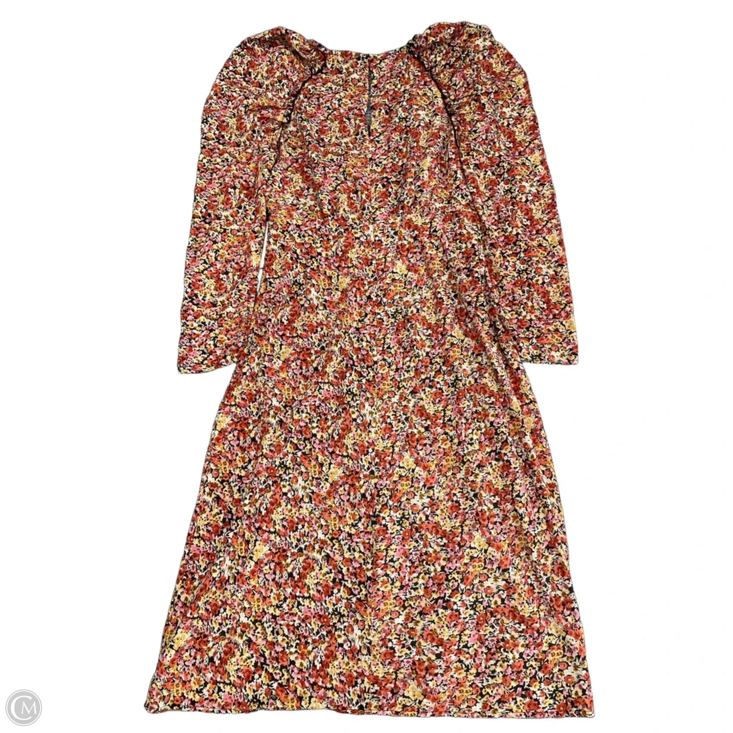 Dress Casual Midi By Astr The Label In Pink & Red, Size: M