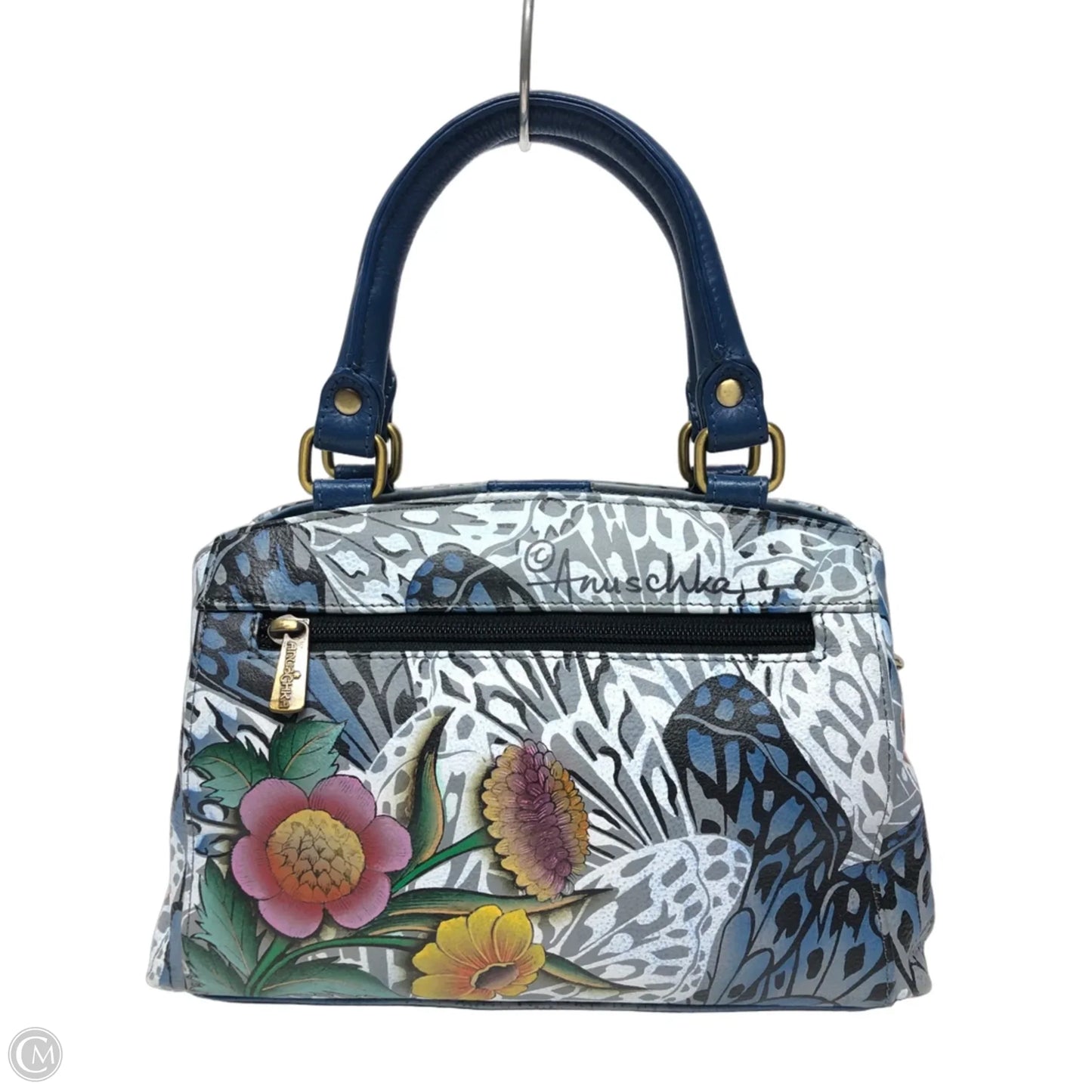 Crossbody Leather By Anuschka, Size: Small