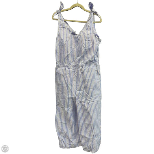 Jumpsuit By Cupio In Blue & White, Size: 12