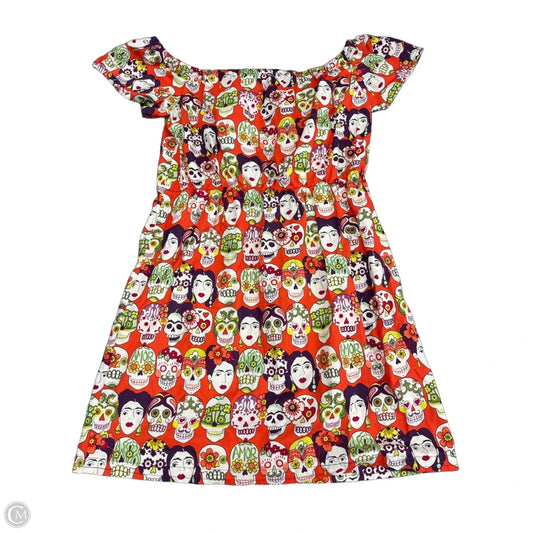 Dress Casual Short By Cme In Red, Size: M