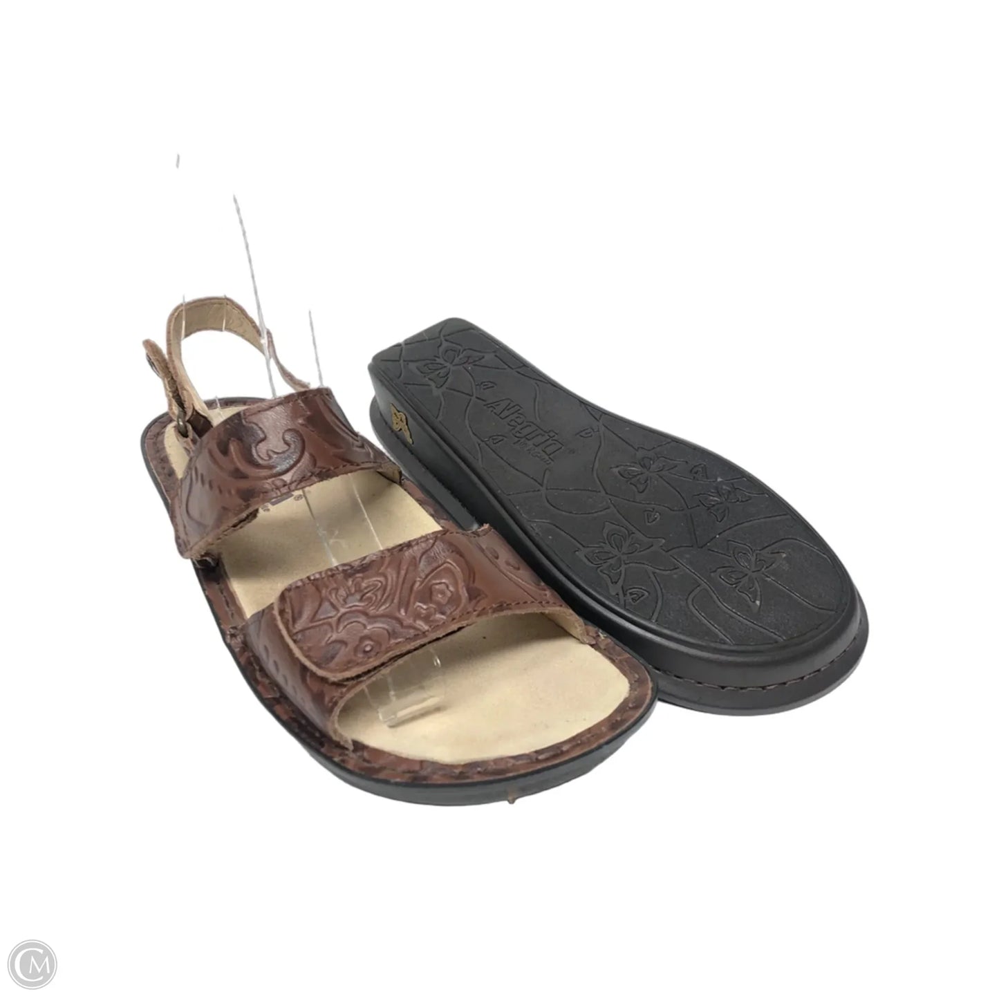 Sandals Flats By Alegria In Brown, Size: 6