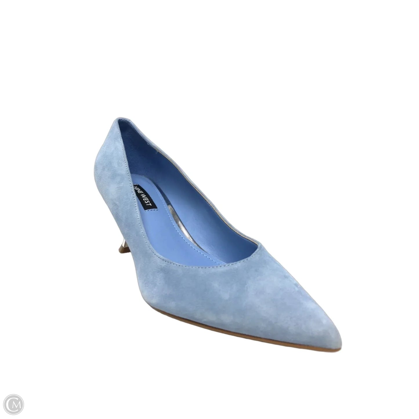 Shoes Heels Block By Nine West In Blue, Size: 7